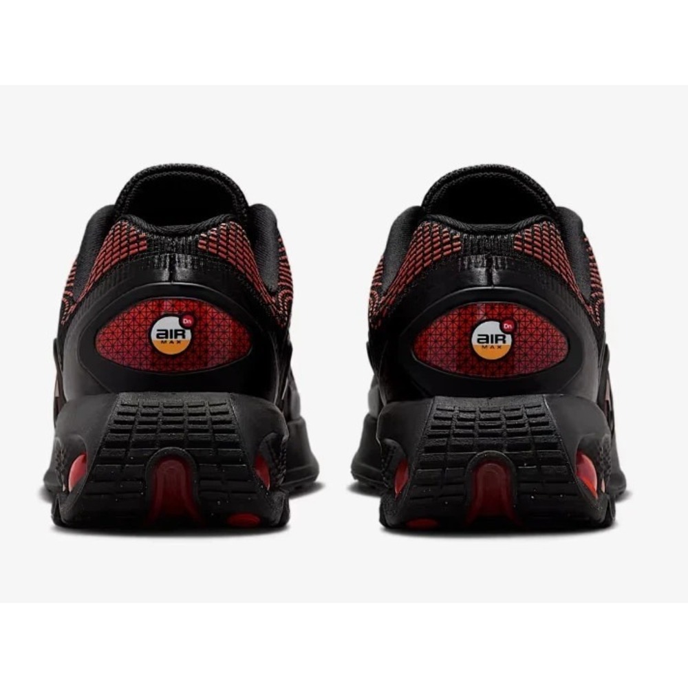 Nike Air Max DN GS Size 5Y Black Bright Crimson Red FB8987-006 Shoes - Picture 5 of 6